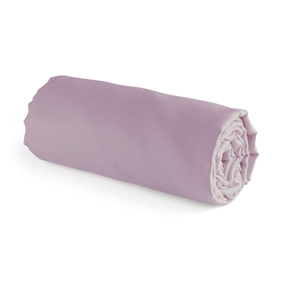 Fitted sheet cotton satin - Uni Purple 01