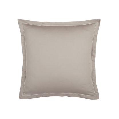 Pillowcase cotton satin - Uni 1 baratta Taupe 01 2 x (63 x 63 cm)