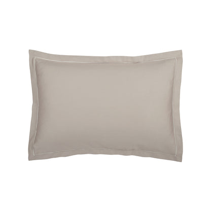 Pillowcase cotton satin - Uni 1 baratta Taupe 01 2 x (50 x 70 cm)