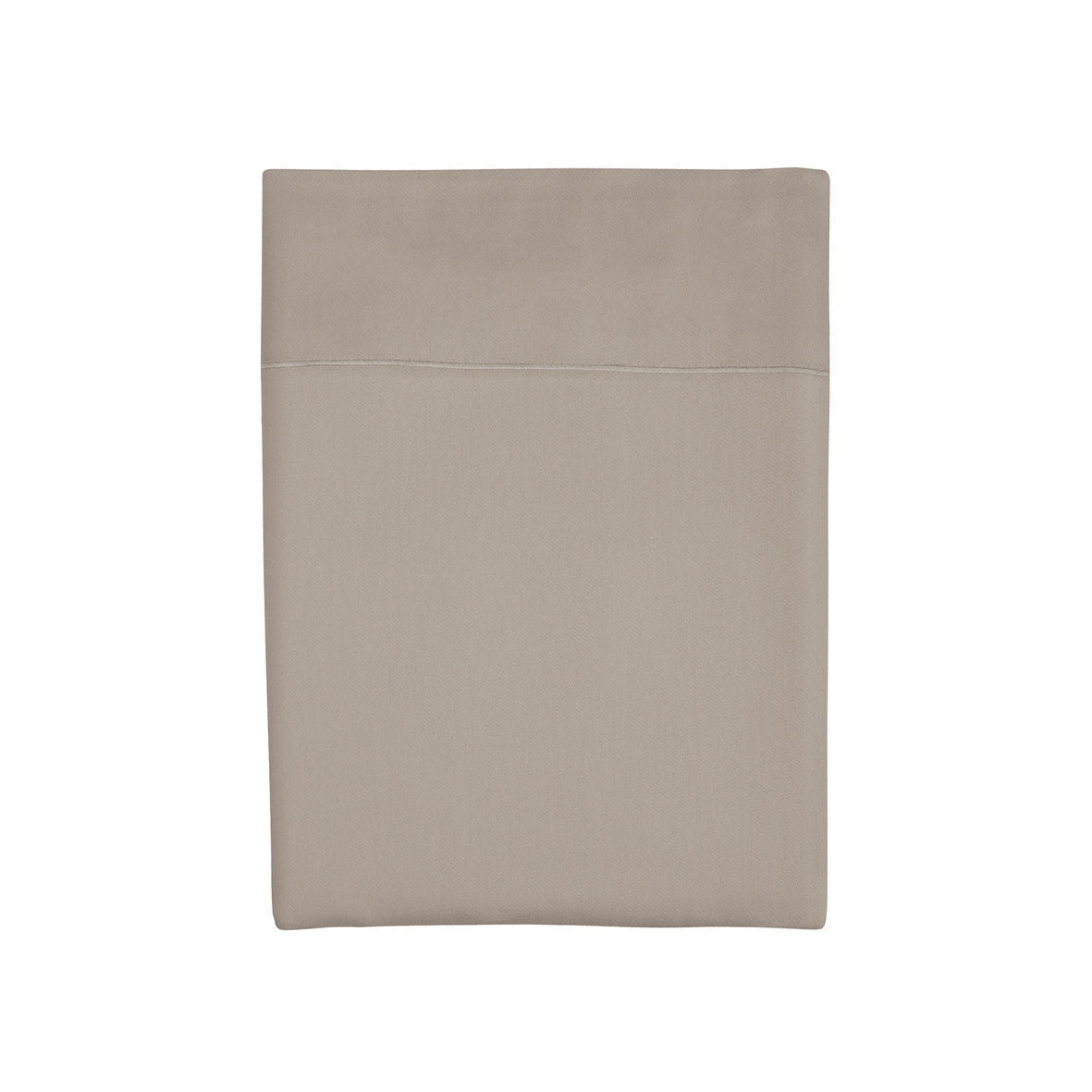 Drap plat satin de coton - Uni 1 baratta Taupe 01