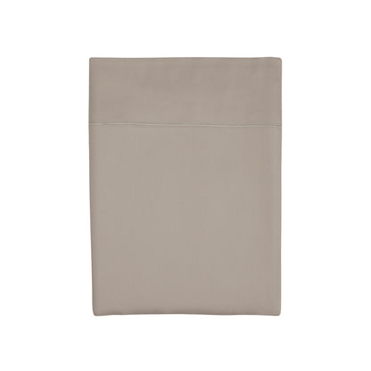 Drap plat satin de coton - Uni 1 baratta Taupe 01
