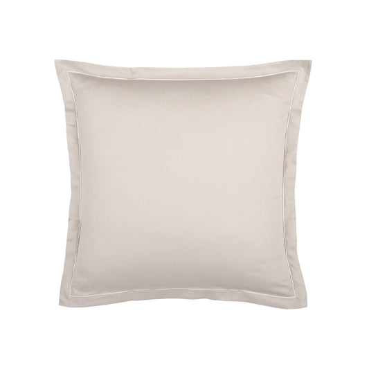 Taie d'oreiller satin de coton - Uni 1 baratta Taupe 05