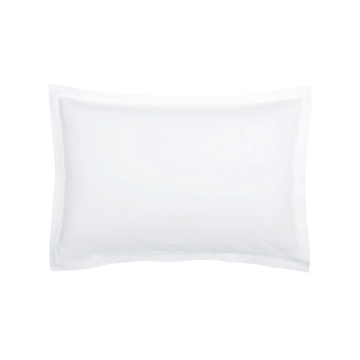 Pillowcase cotton satin - Uni 1 baratta White 01 2 x (50 x 70 cm)