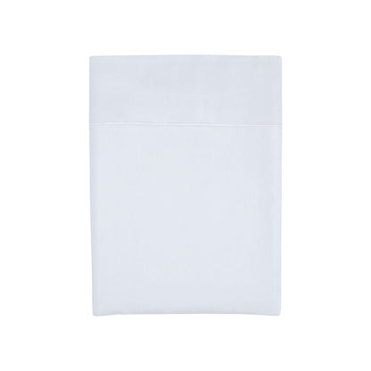 Drap plat satin de coton - Uni 1 baratta Blanc 01