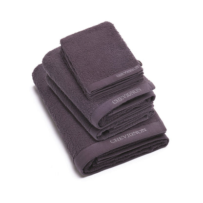 Complete bath linen set combed cotton LT - Lagon - 5 pieces