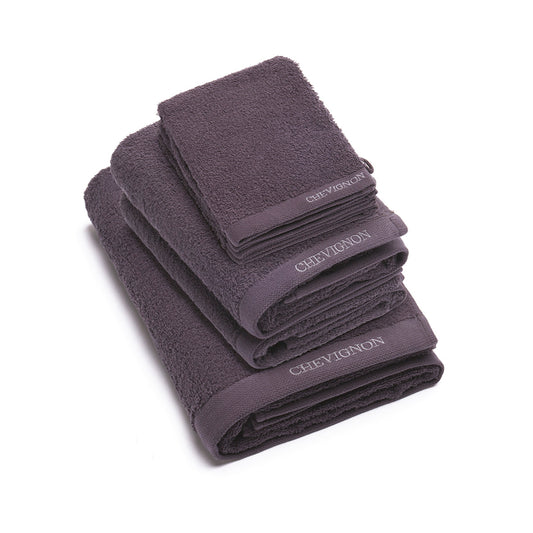 Complete bath linen set combed cotton LT - Lagon - 5 pieces