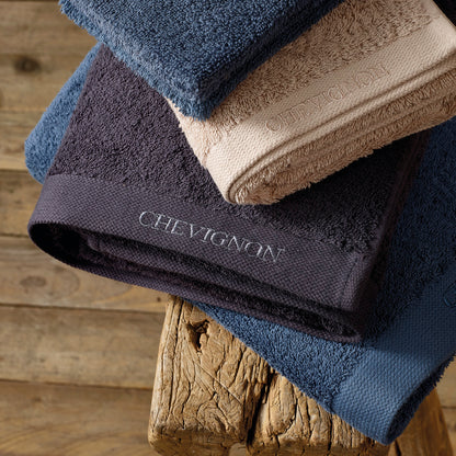 Complete bath linen set combed cotton LT - Lagon - 14 pieces
