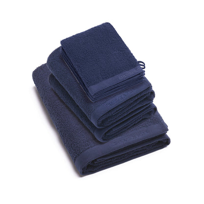 Complete bath linen set combed cotton LT - Lagon - 5 pieces