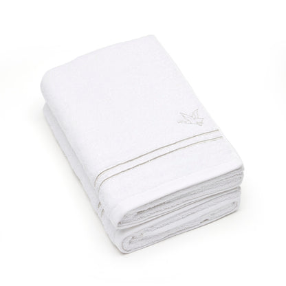 Bath towel combed cotton - Jackson - 2 x (70 x 140 cm)
