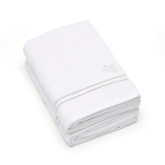 Bath towel combed cotton - Jackson - 2 x (70 x 140 cm)
