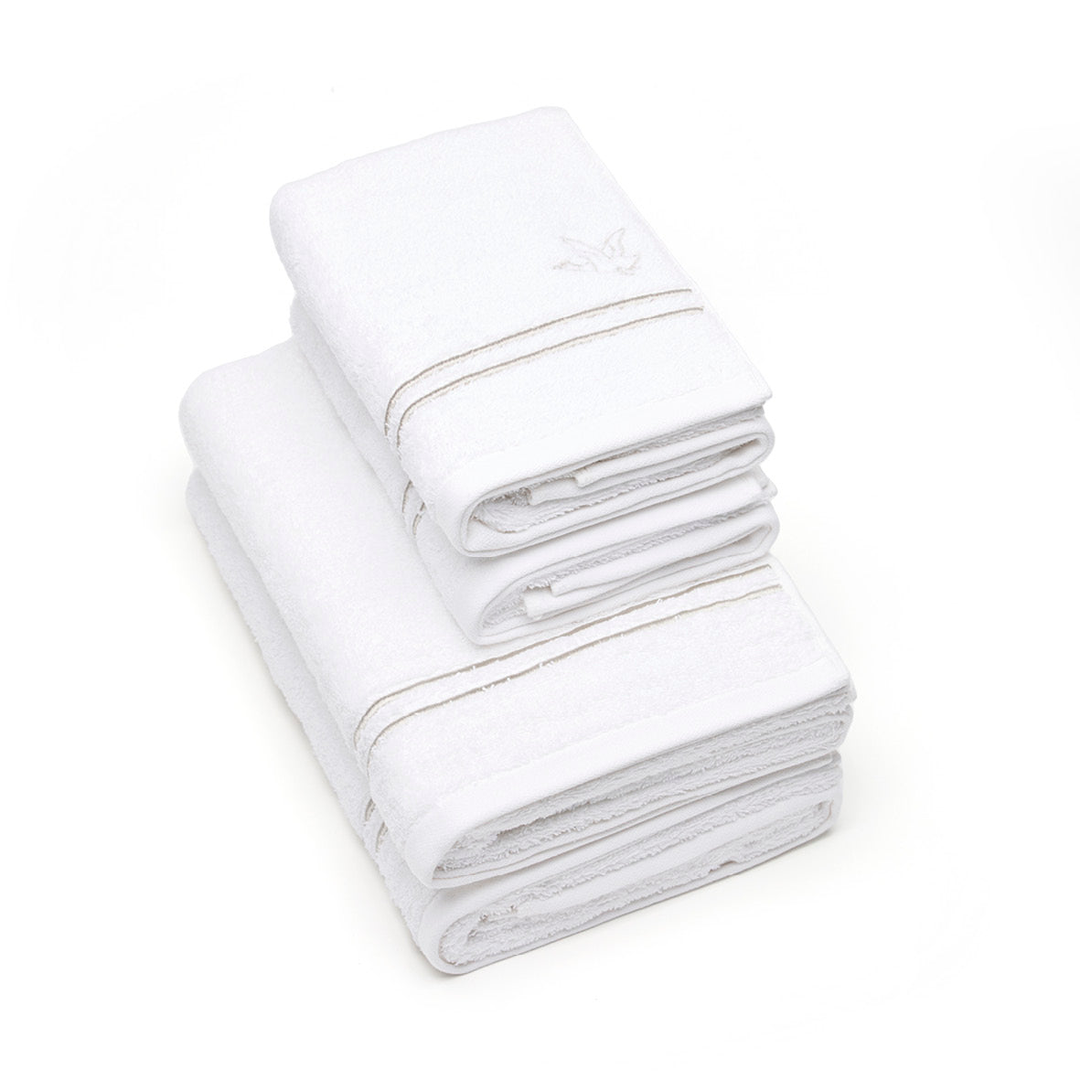 Hand towel + bath towel combed cotton - Jackson