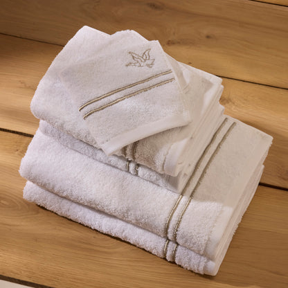 Hand towel + bath towel combed cotton - Jackson