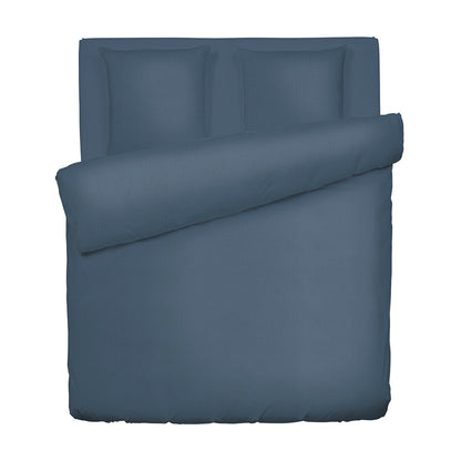 Duvet cover + pillowcase cotton gauze - Uni Blue 14