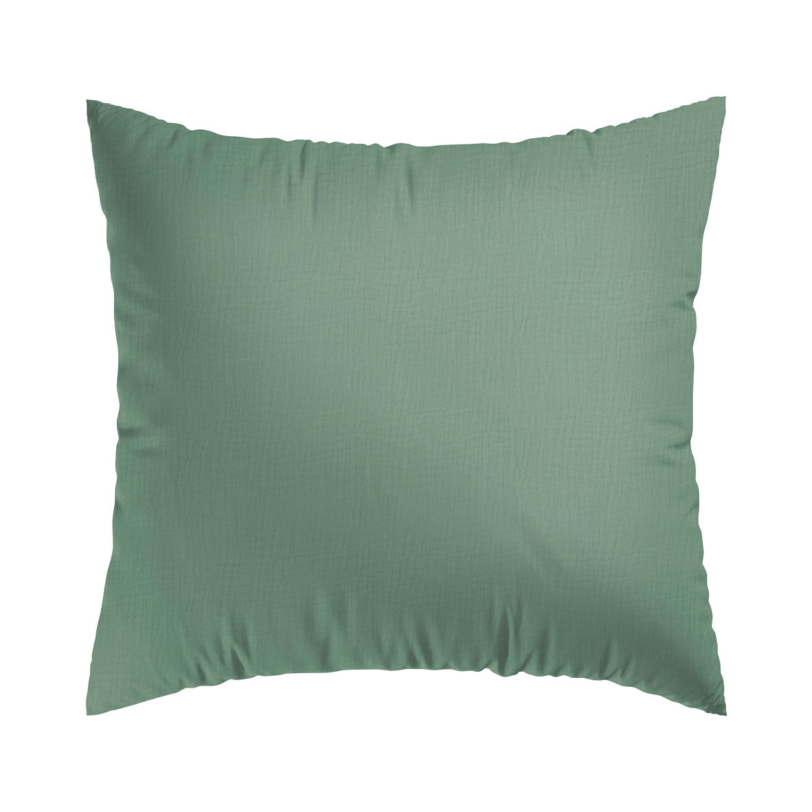 Pillowcase cotton gauze - Uni Green 12