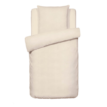 Duvet cover + pillowcase baby cotton gauze - Uni Taupe 07