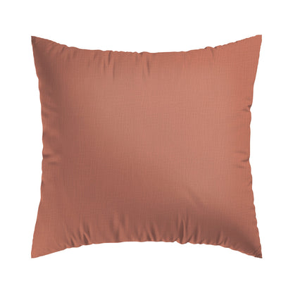Pillowcase cotton gauze - Uni Terracotta 02