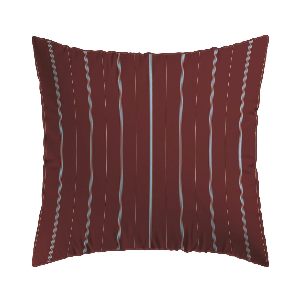 Pillowcase cotton satin - Elior Burgundy 2 x (63 x 63 cm)
