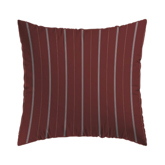 Taie d'oreiller satin de coton - Elior Bordeaux