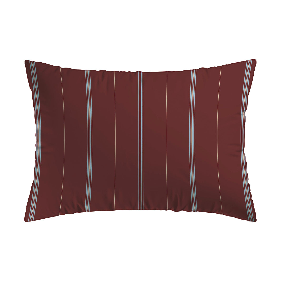 Pillowcase cotton satin - Elior Burgundy 2 x (50 x 70 cm)