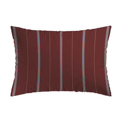 Pillowcase cotton satin - Elior Burgundy 2 x (50 x 70 cm)