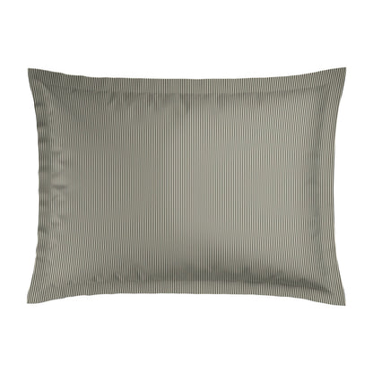 Pillowcase cotton satin - Fins traits Beige