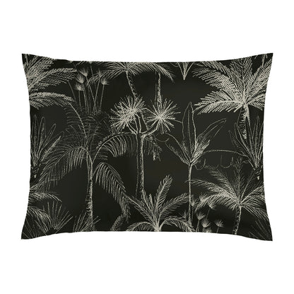 Pillowcase cotton satin - Fins traits Beige