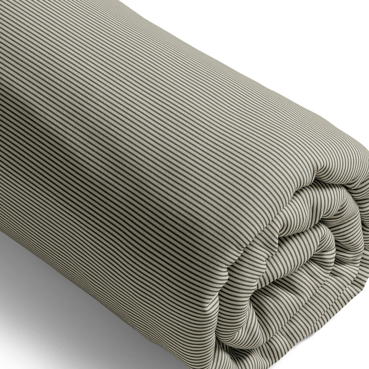 Fitted sheet cotton satin - Fins traits Beige