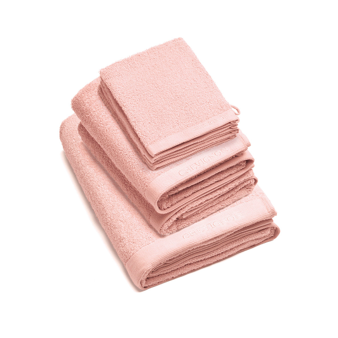 Complete bath linen set combed cotton LT - Lagon - 5 pieces