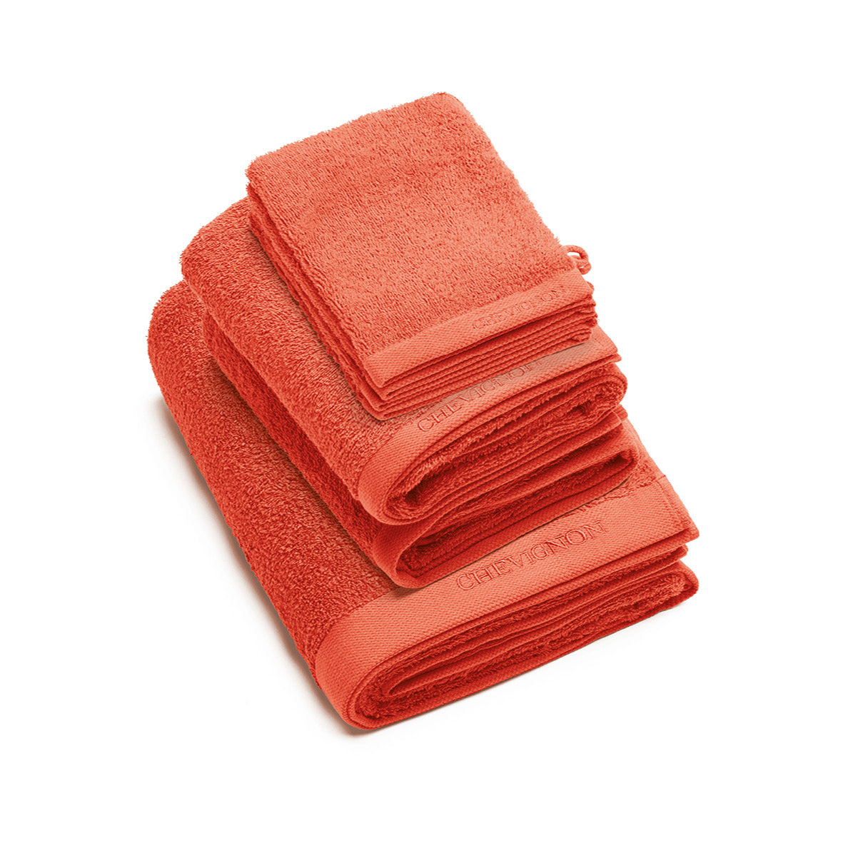 Complete bath linen set combed cotton LT - Lagon - 5 pieces
