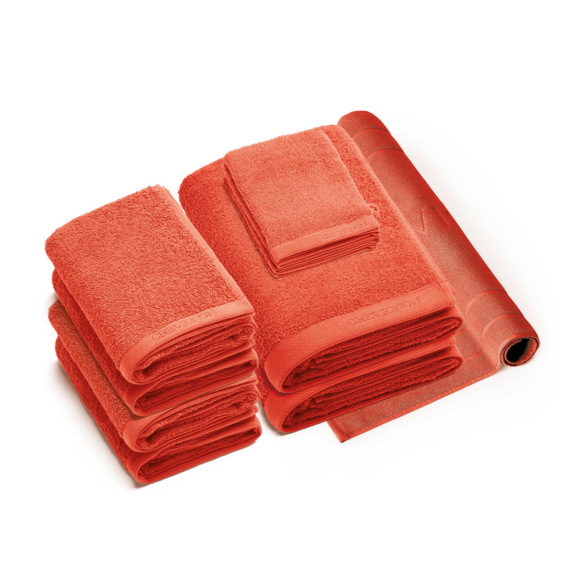 Complete bath linen set combed cotton LT - Lagon - 11 pieces