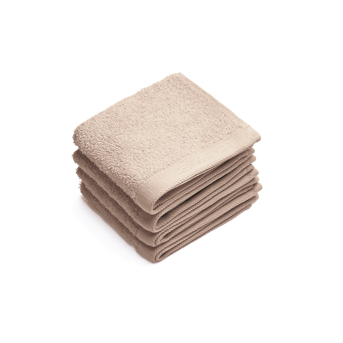 Serviette d'invité coton peigné LT - Lagon - 4 x (30 x 30 cm)