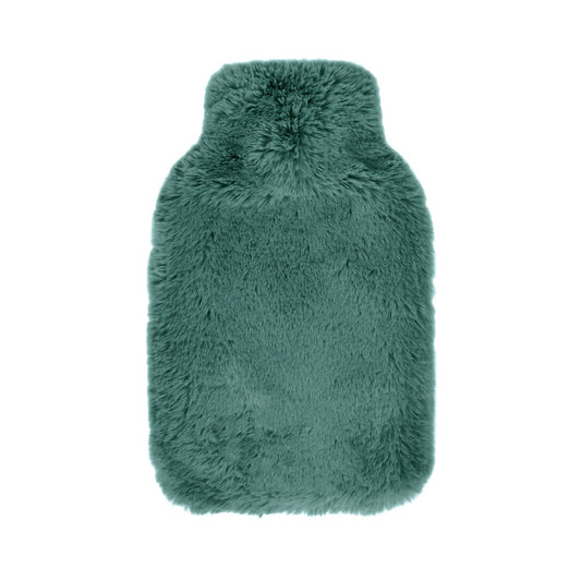 Hot water bottle with cover  Green - 20 x 33 cm