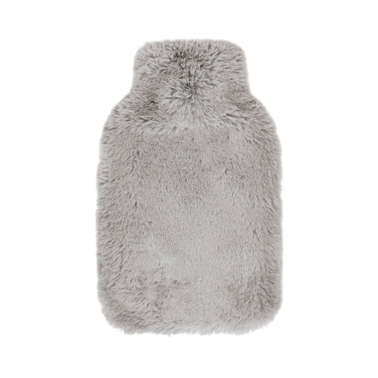 Hot water bottle with cover  Grey - 20 x 33 cm