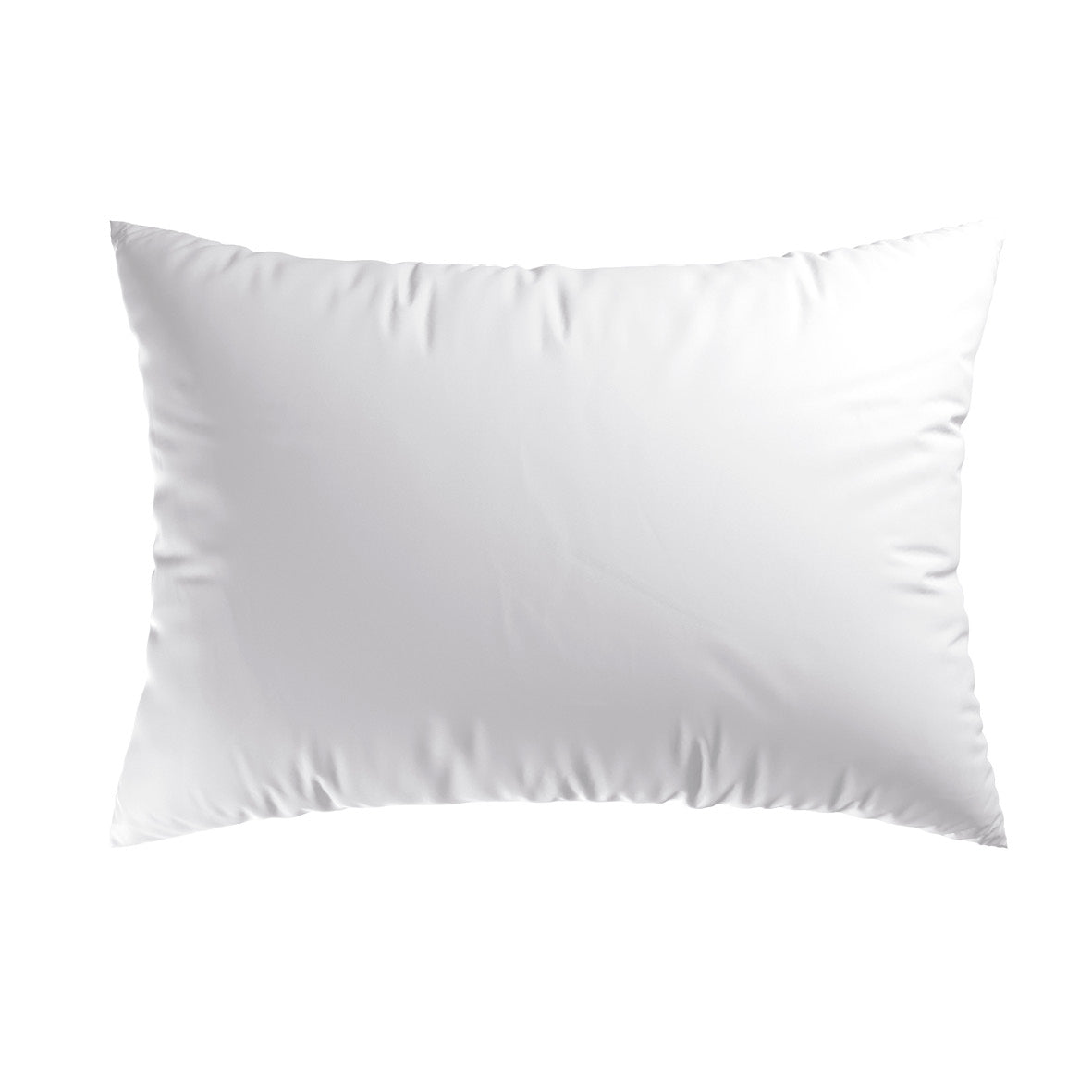 Pillowcase(s) cotton satin - Uni White 2 x (50 x 70 cm)