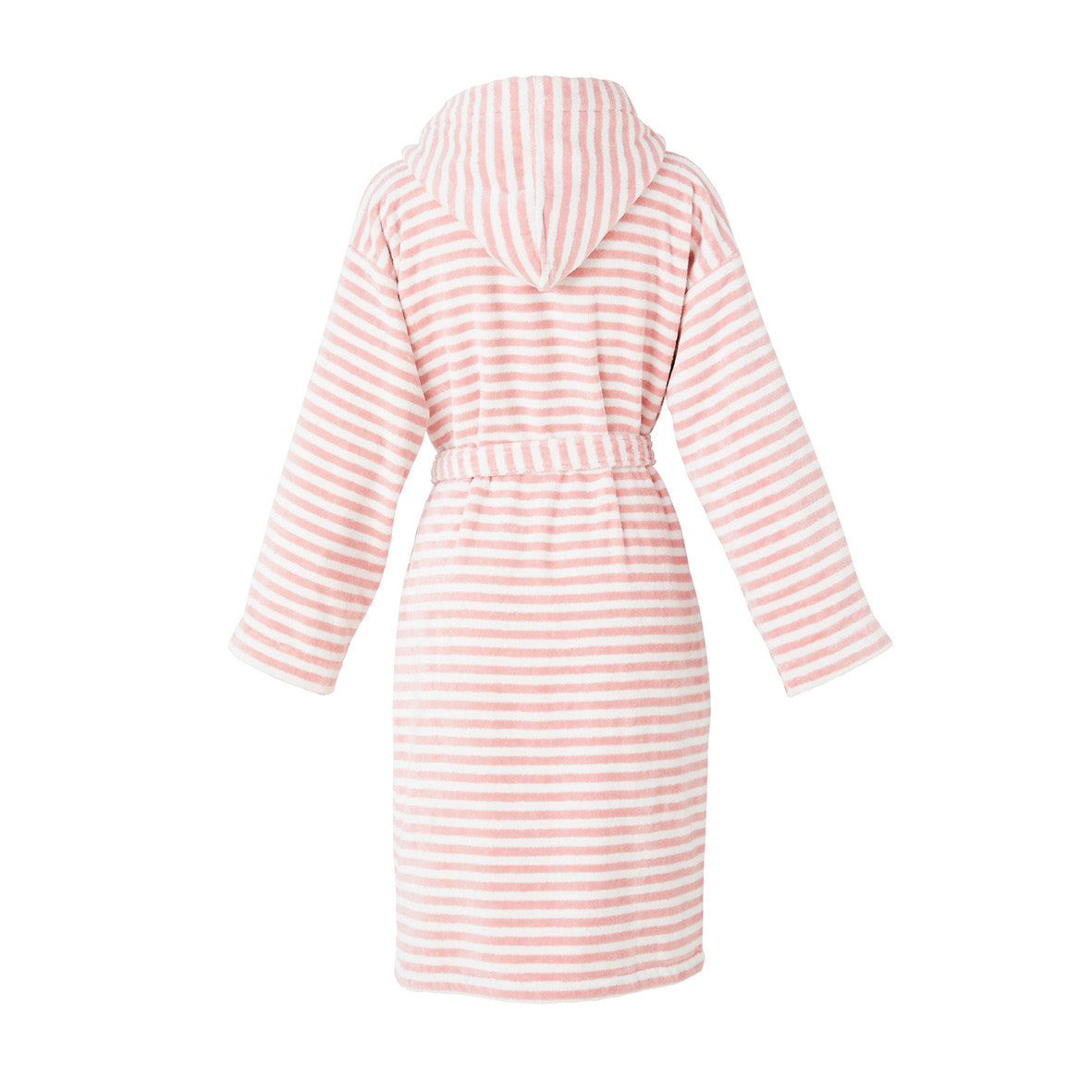 Hooded bathrobe - Cuba Pink