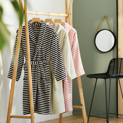 Bathrobe with shawl collar - Cuba dark blue