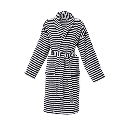 Bathrobe with shawl collar - Cuba dark blue