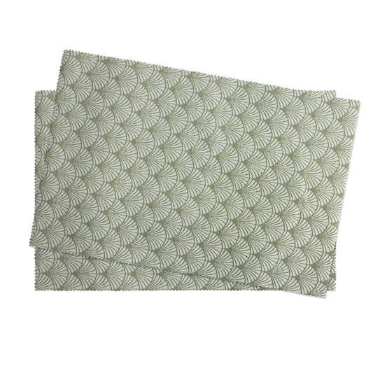 Set of 2 placemats - Nilo Green