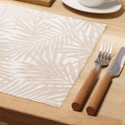 Set of 2 placemats - Pallmier Taupe
