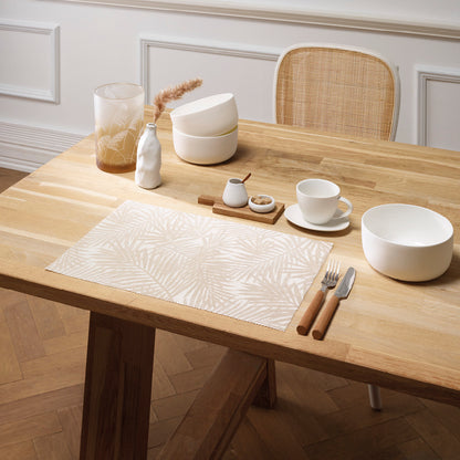 Set of 2 placemats - Pallmier Taupe