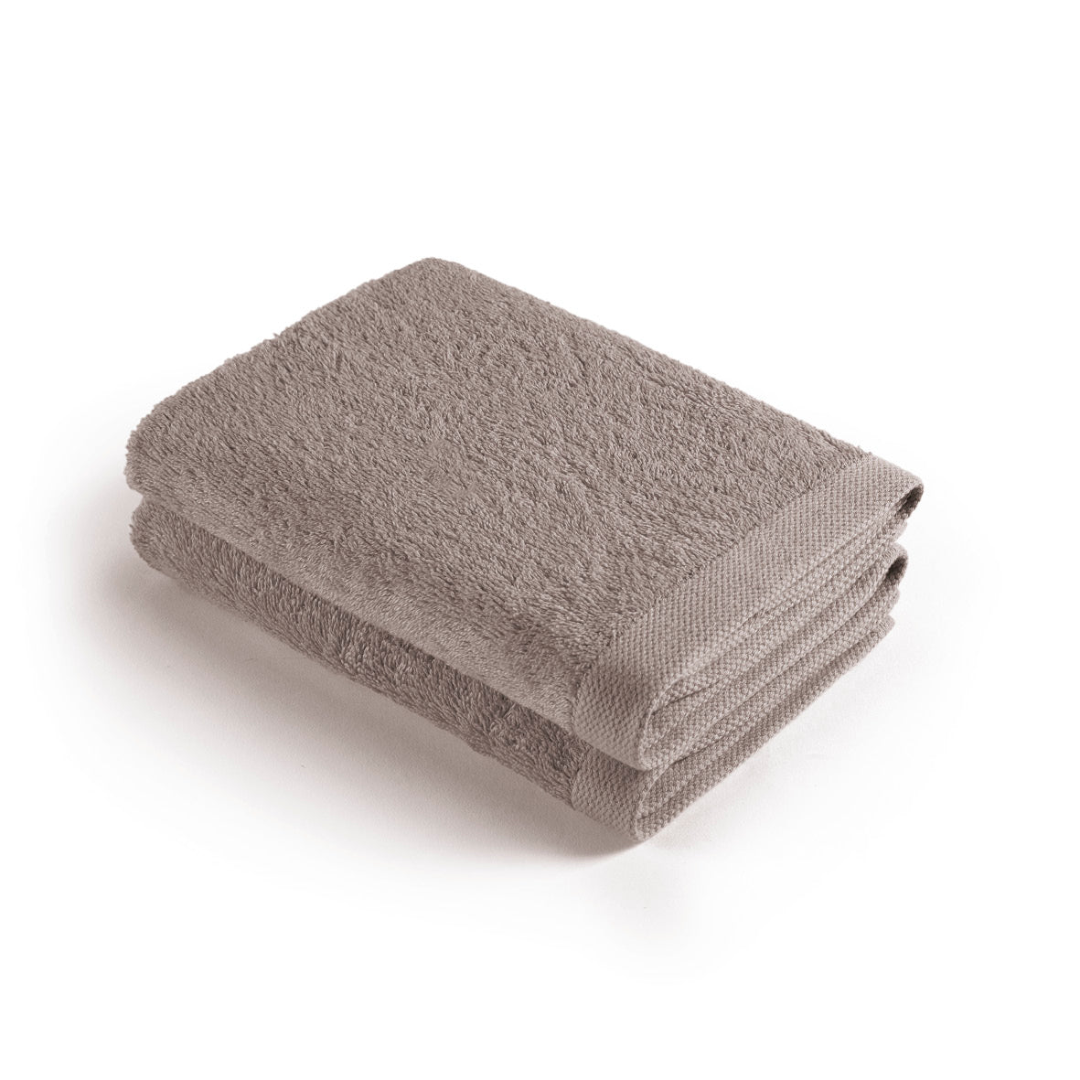 Set of 2 kitchen towels - 45 x 45 cm Brown