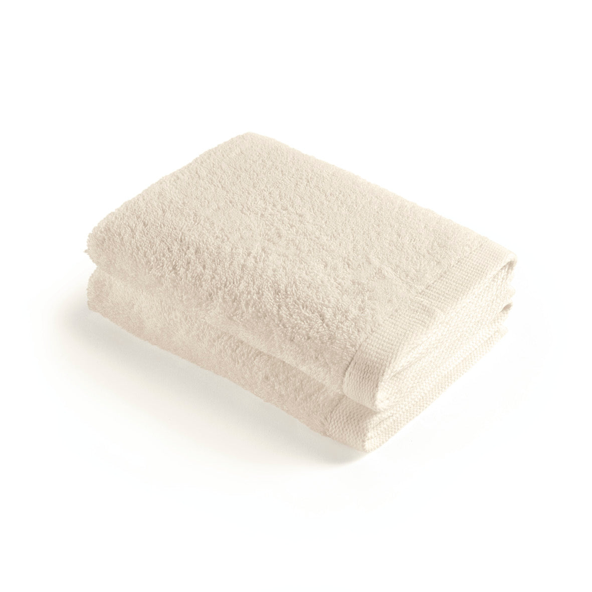 Set of 2 kitchen towels - 45 x 45 cm Ivory