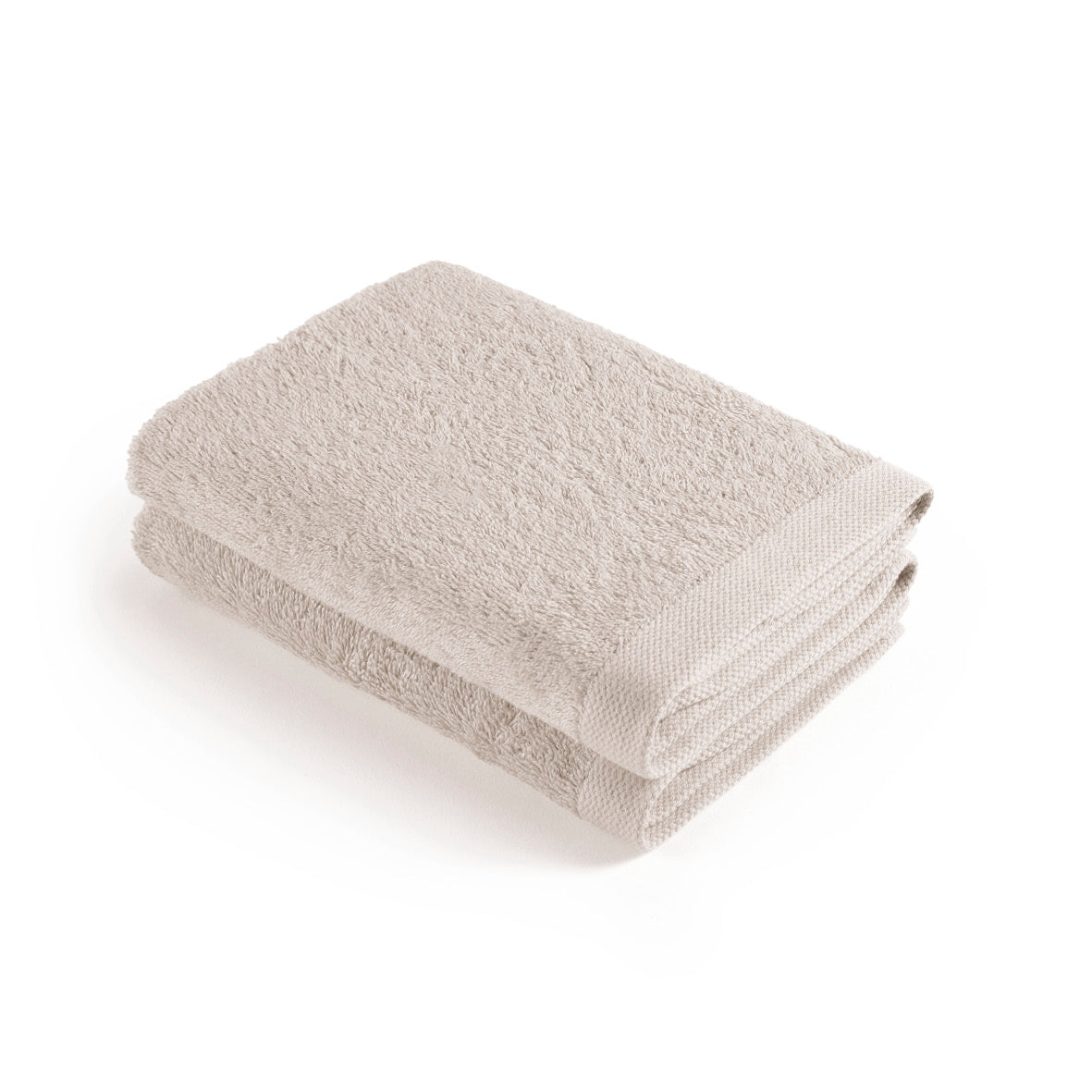 Set of 2 kitchen towels - 45 x 45 cm Sand