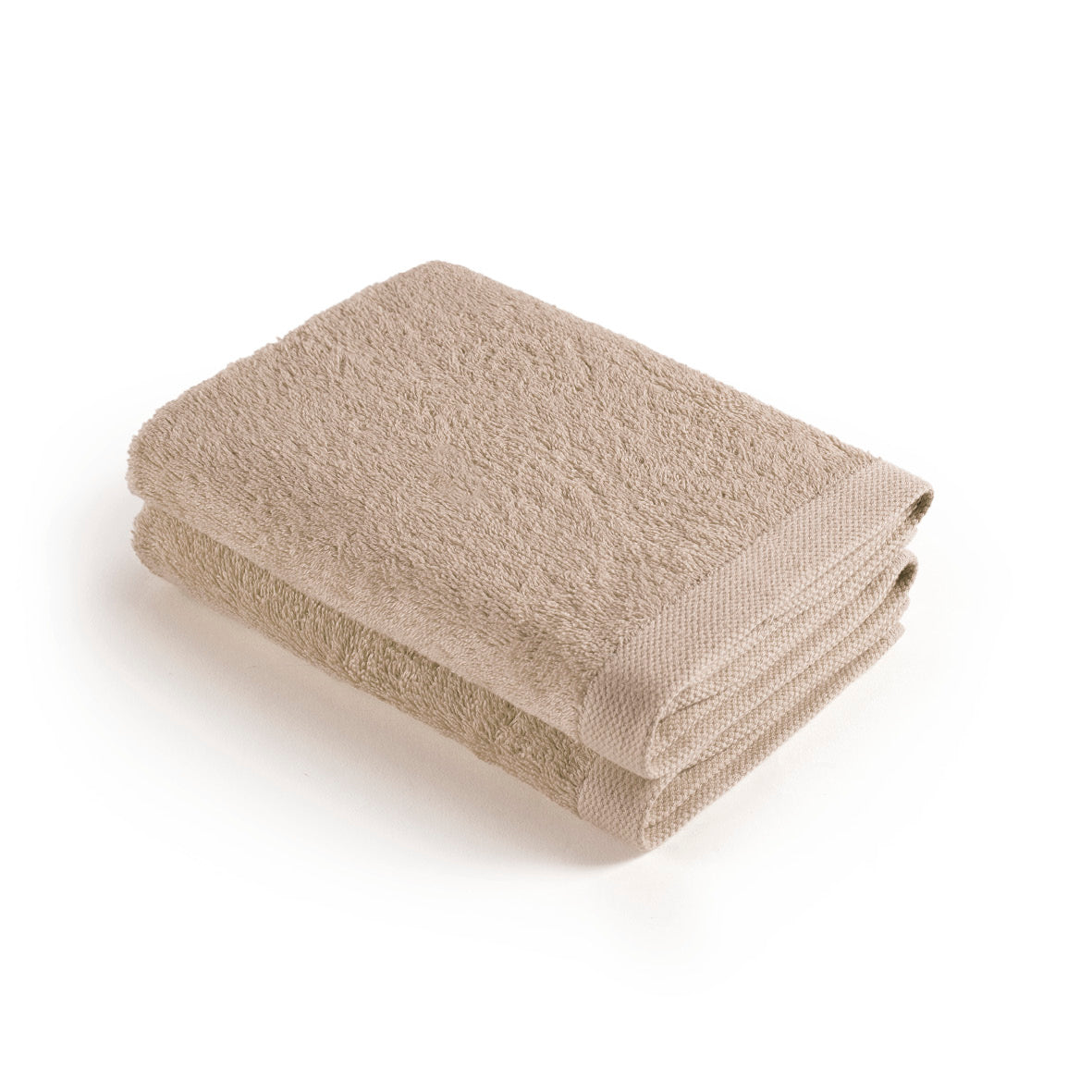 Set of 2 kitchen towels - 45 x 45 cm Taupe