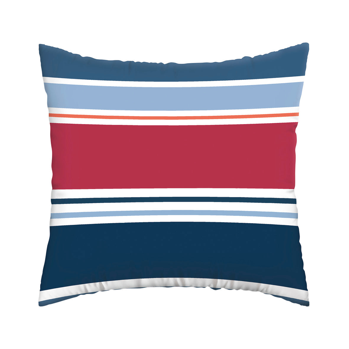 Pillowcase(s) cotton satin - A l'infini dark blue 2 x (63 x 63 cm)