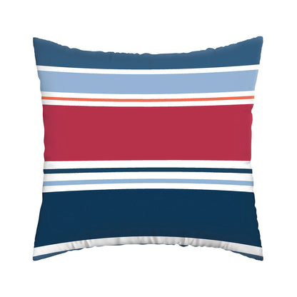 Pillowcase(s) cotton satin - A l'infini dark blue 2 x (63 x 63 cm)