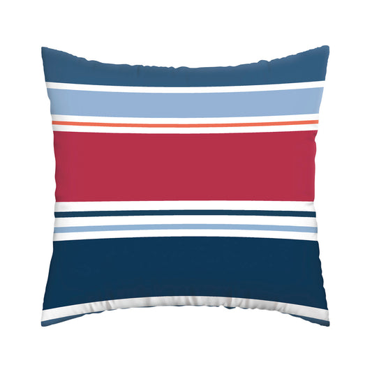 Pillowcase(s) cotton satin - A l'infini dark blue 2 x (63 x 63 cm)