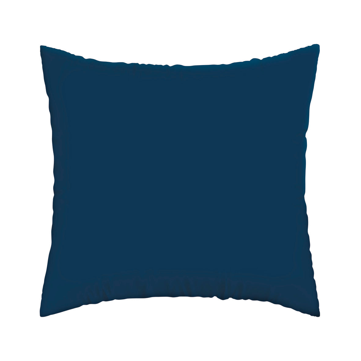 Taie(s) d'oreiller satin de coton - A l'infini bleu foncé