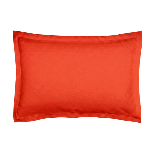 2 pillowcases - 100% cotton sateen TC200 - uni baratta - spicy pumpkin 2 x (50 x 70 cm)