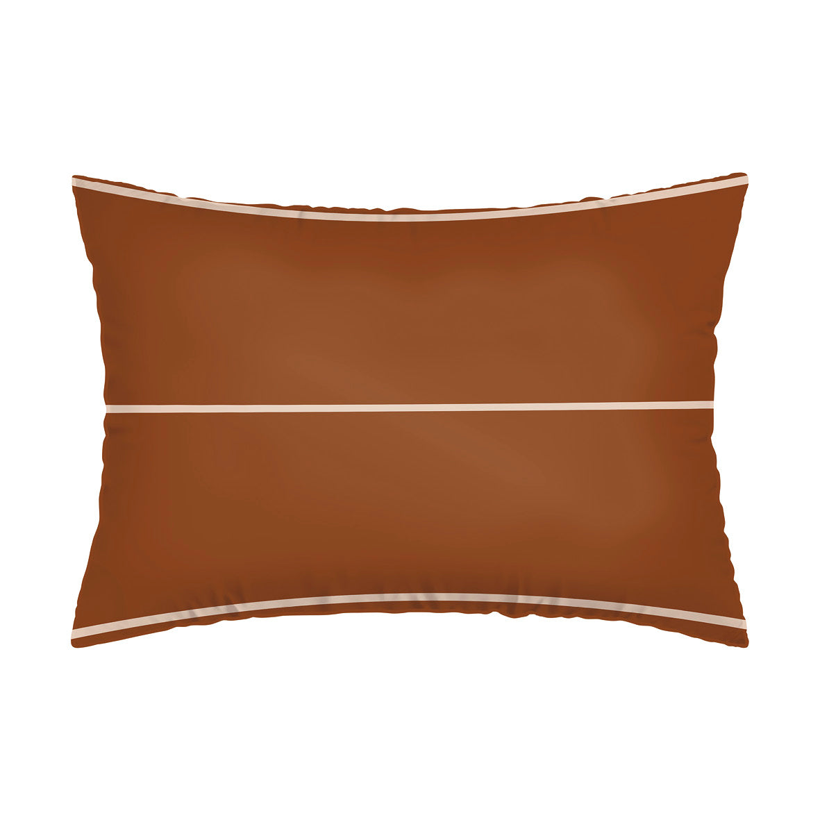Pillowcase(s) cotton satin - Camille Brown 2 x (50 x 70 cm)